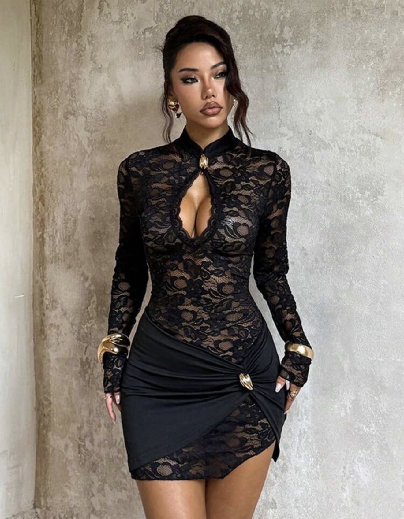 Vestido de encaje