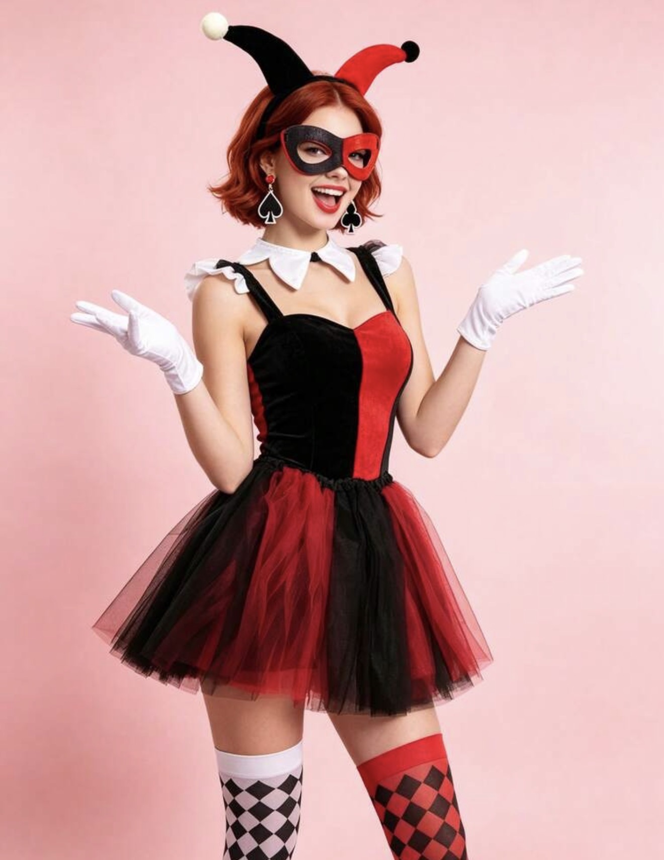 Disfraz de payaso de Halloween,